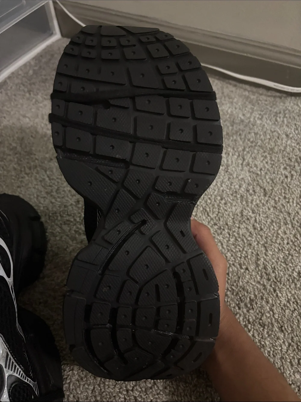 Balenciaga Black and White 3xl Shoe